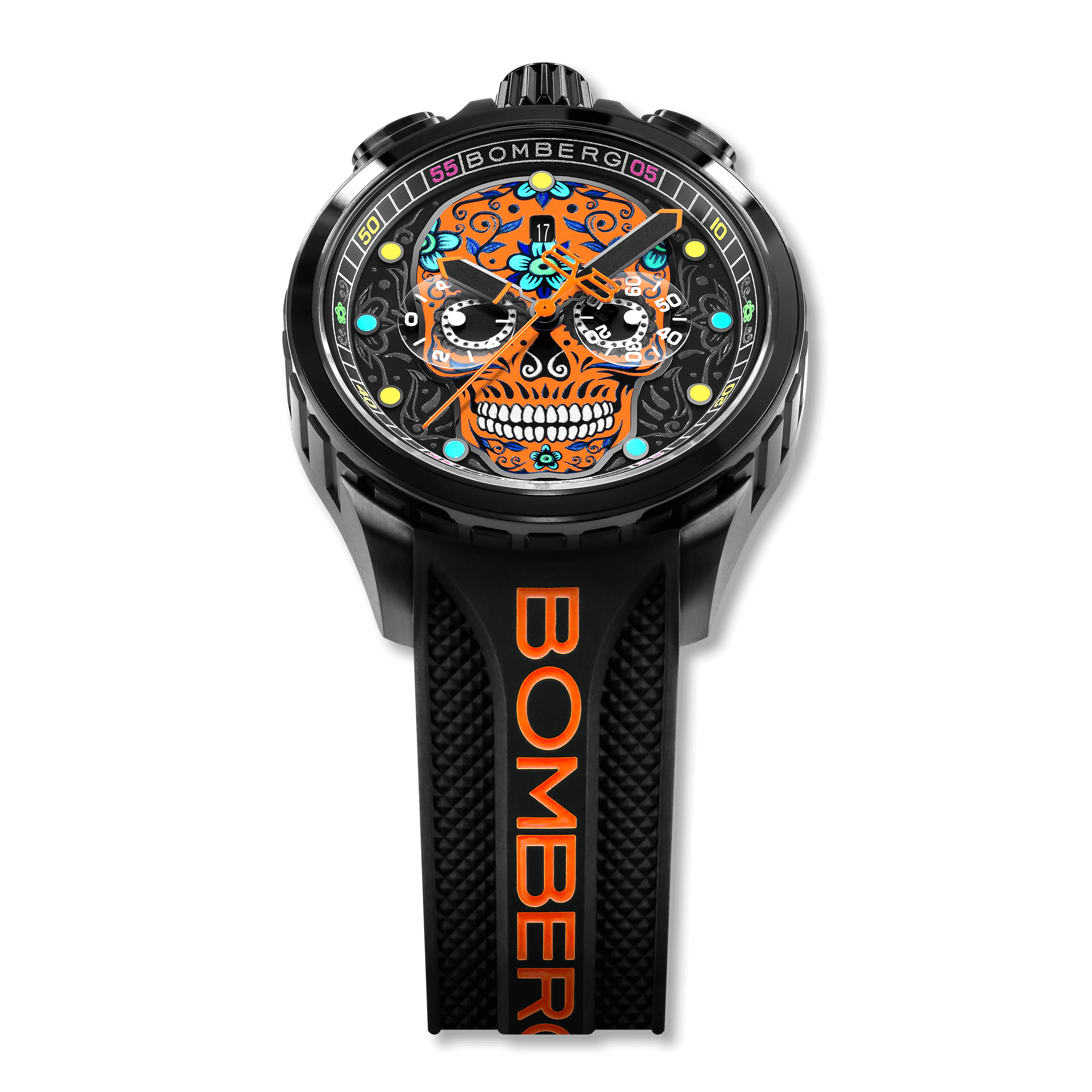 SUGAR SKULL NARANJA