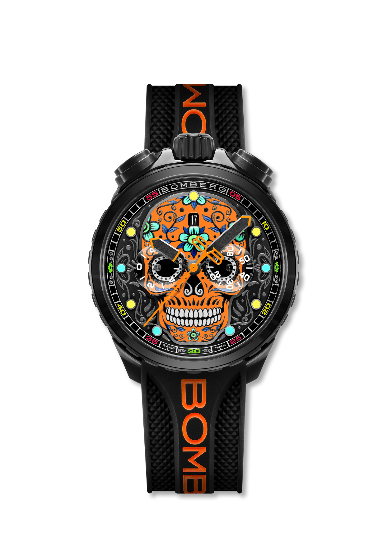 SUGAR SKULL NARANJA