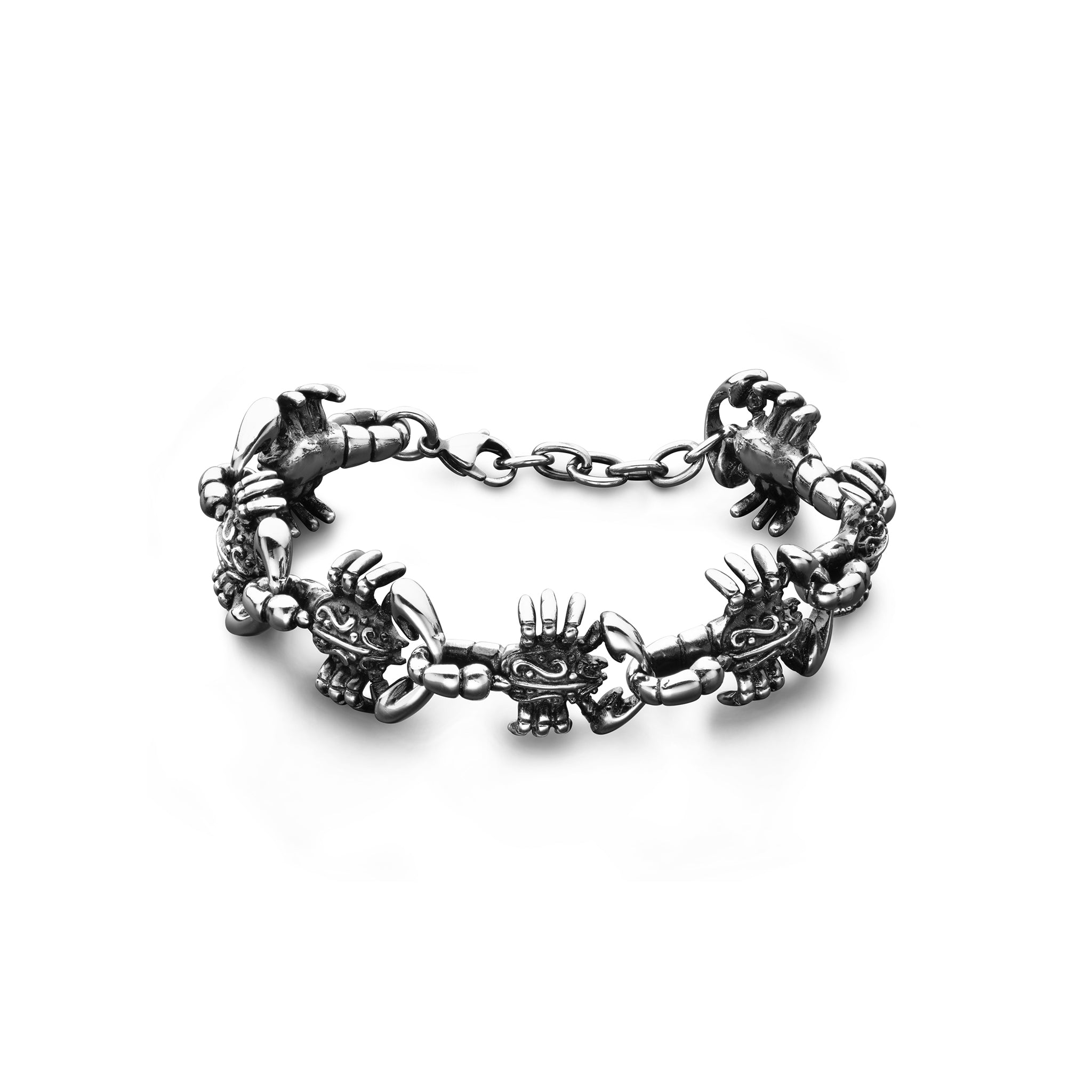 SCORPION BRACELET SILVER