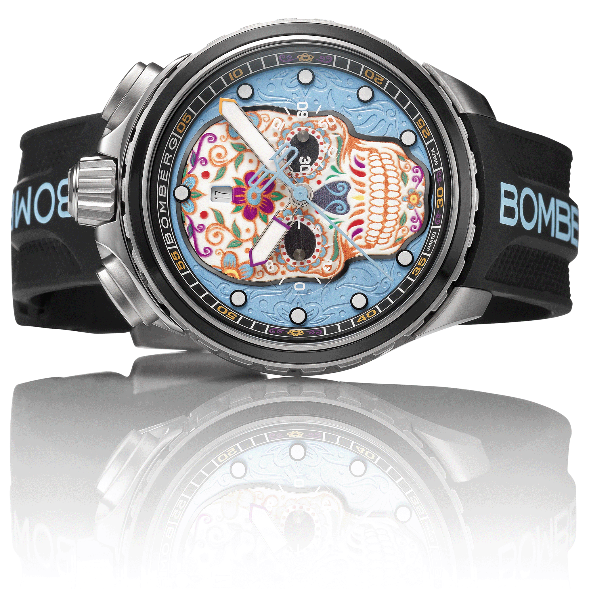 SUGAR SKULL AZUL