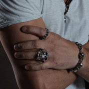 ANILLO SILVER SKULL