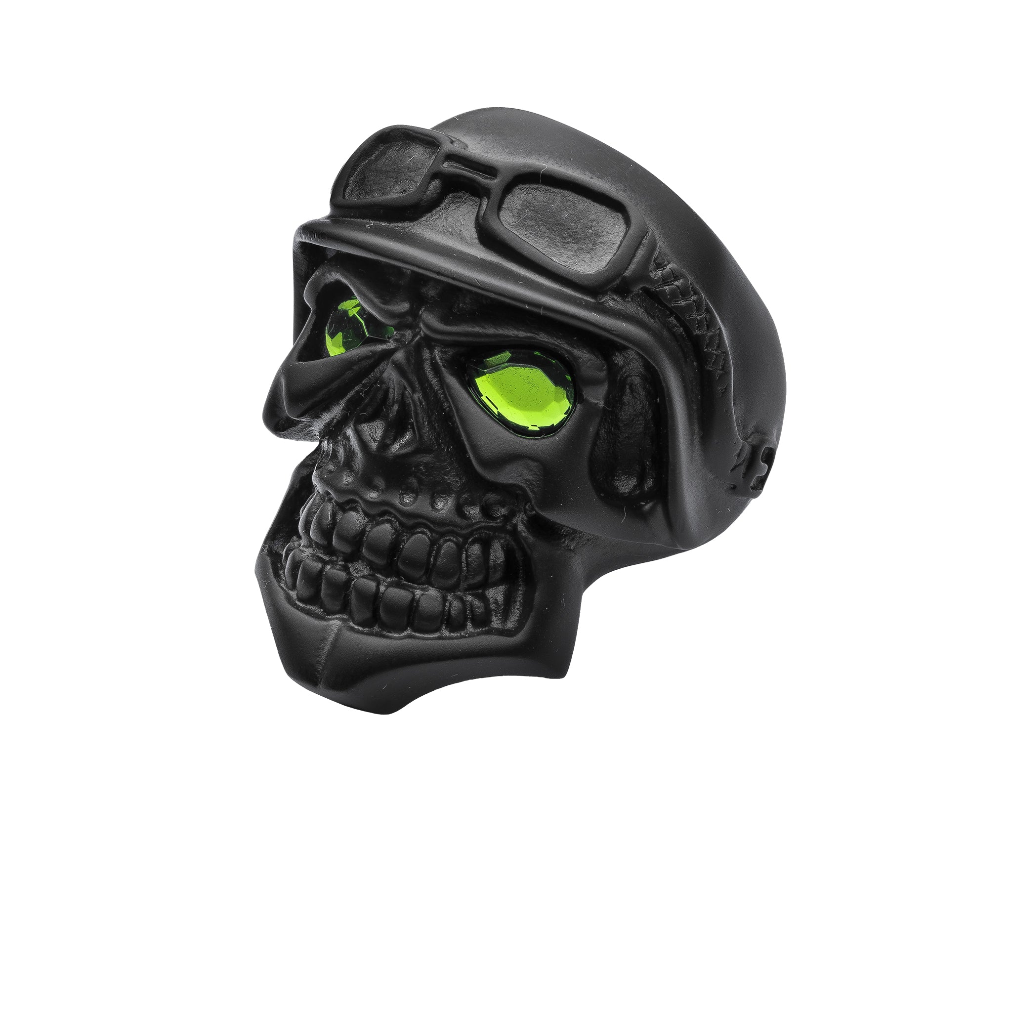 SKULLY RING BLACK