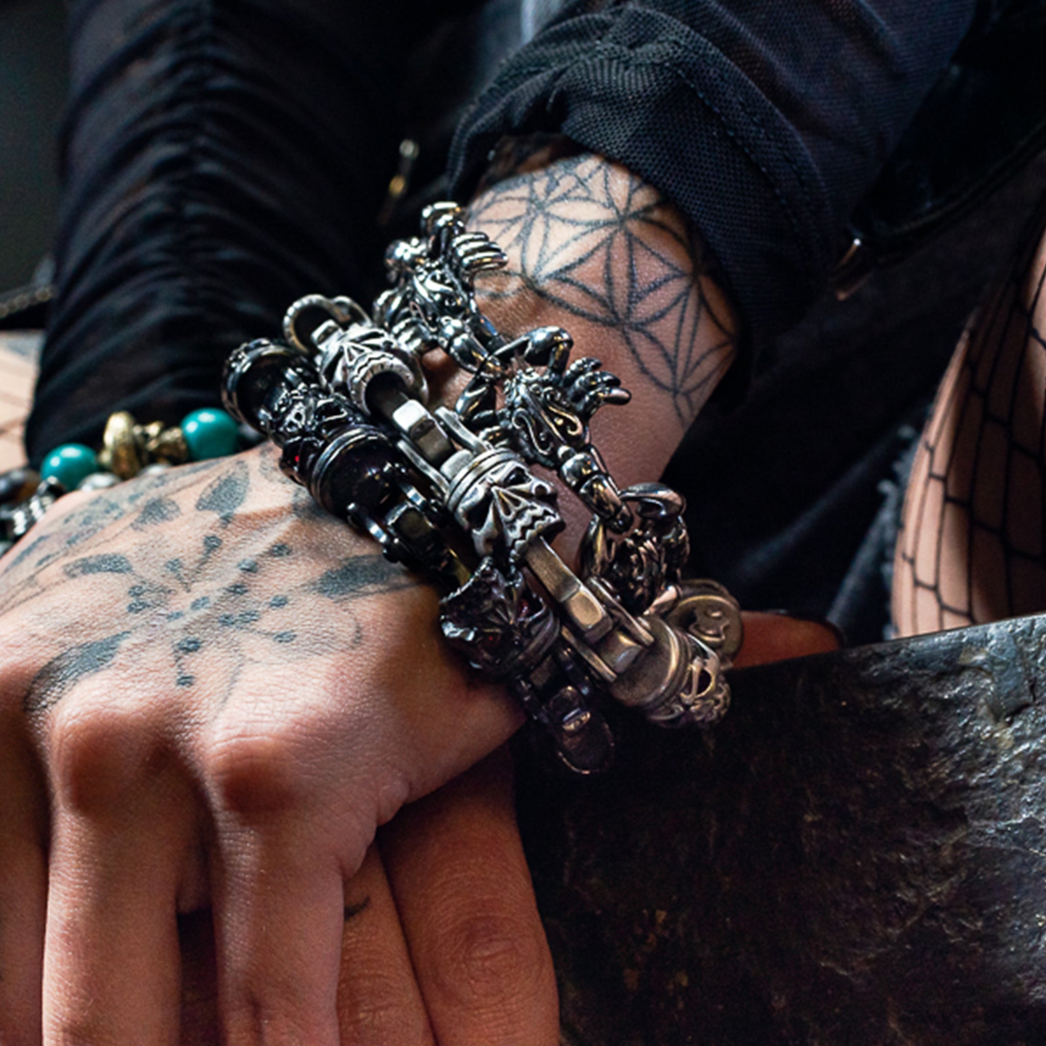 PULSERA ESCORPIÓN PLATA