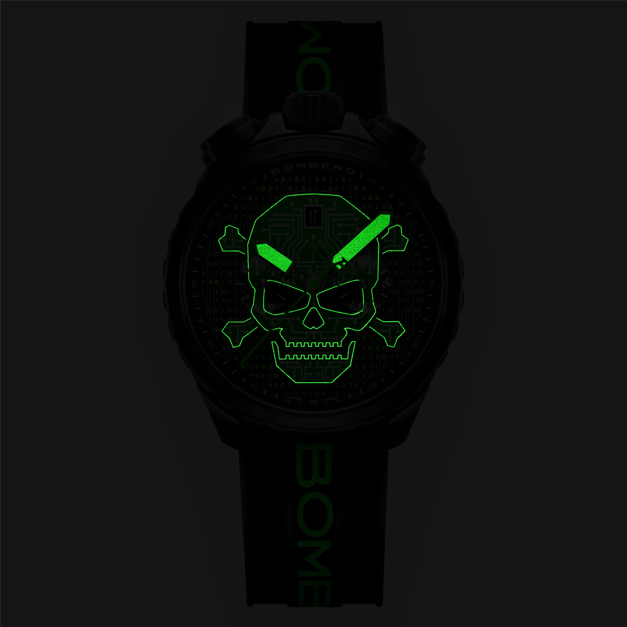 CYBER SKULL VERDE