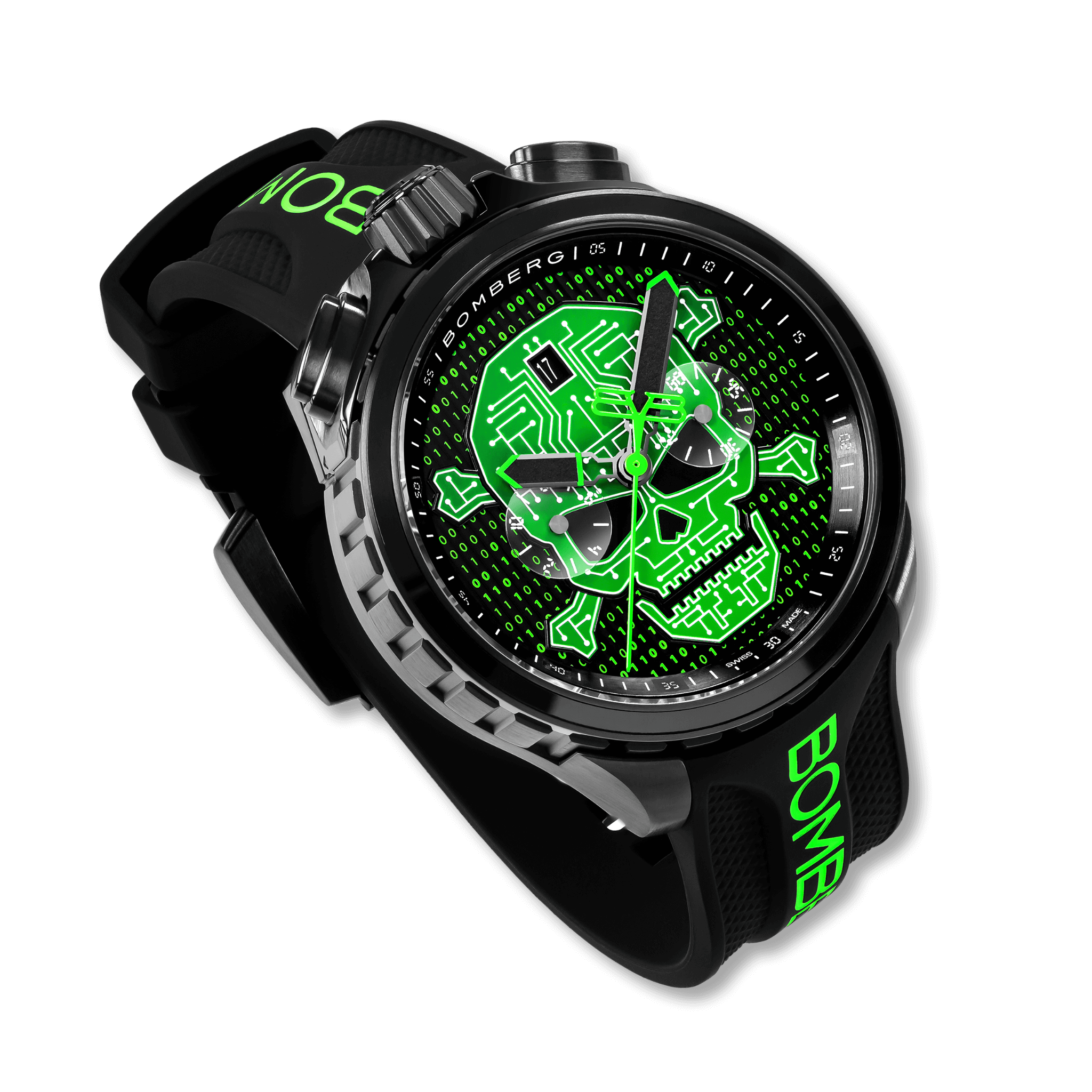 CYBER SKULL VERDE