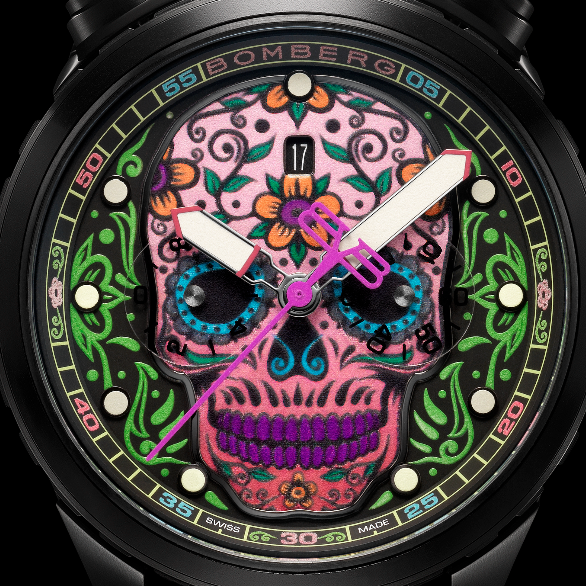 SUGAR SKULL PURPLE