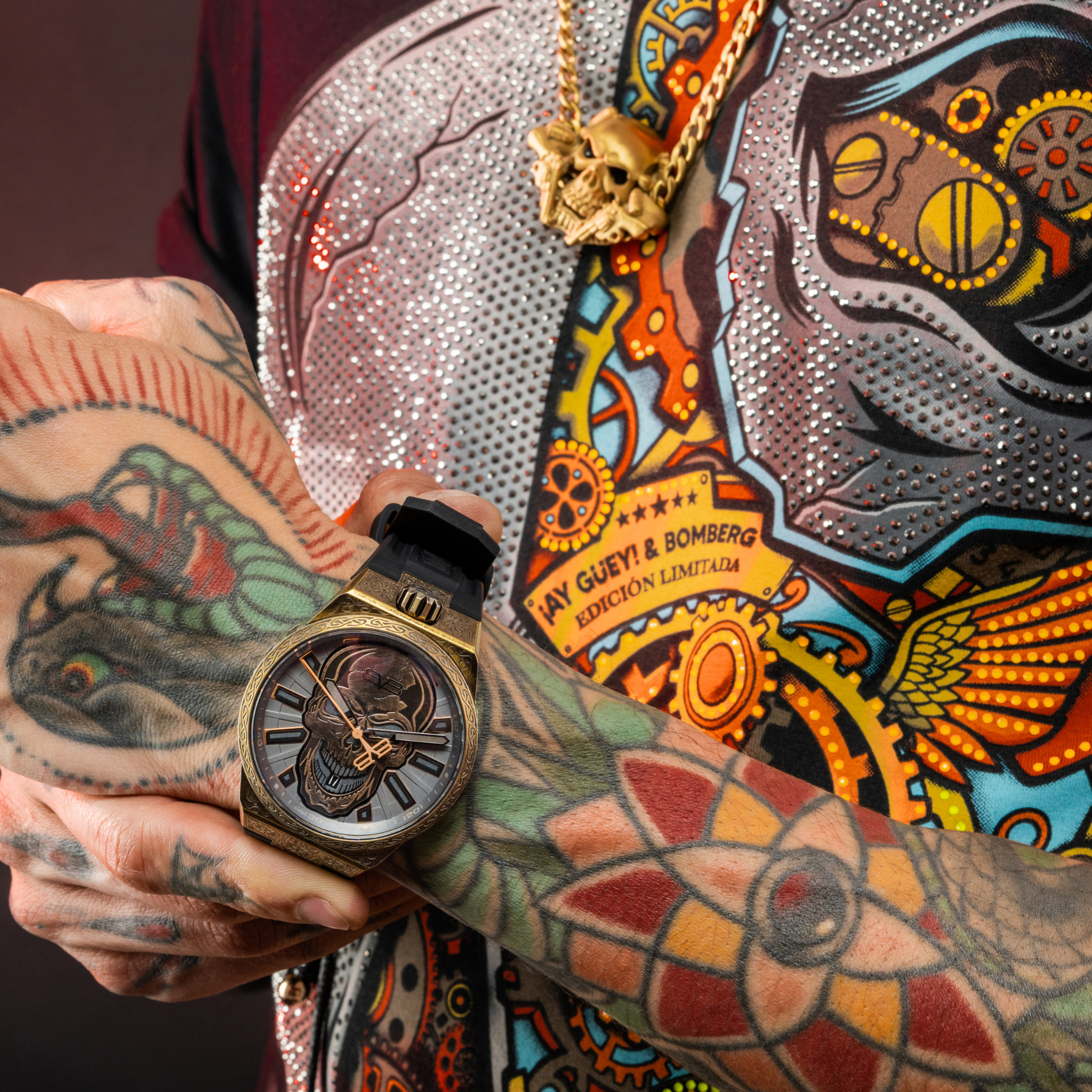 Bomberg best sale reloj calavera