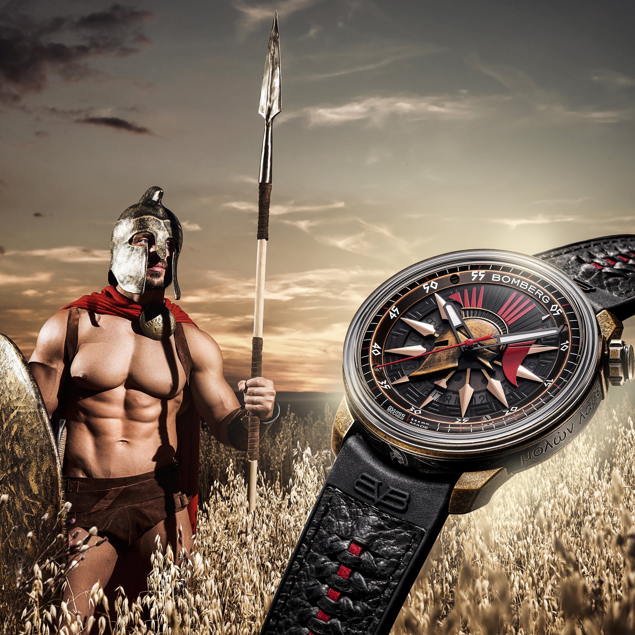 Automático Spartan Rojo