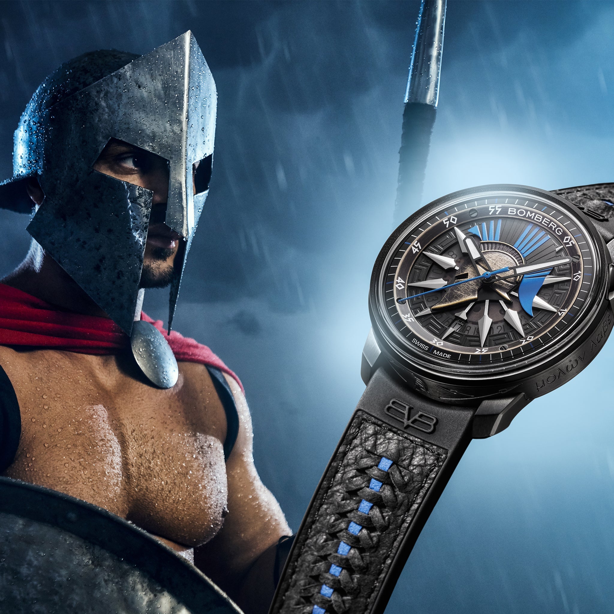 Automático Spartan Azul