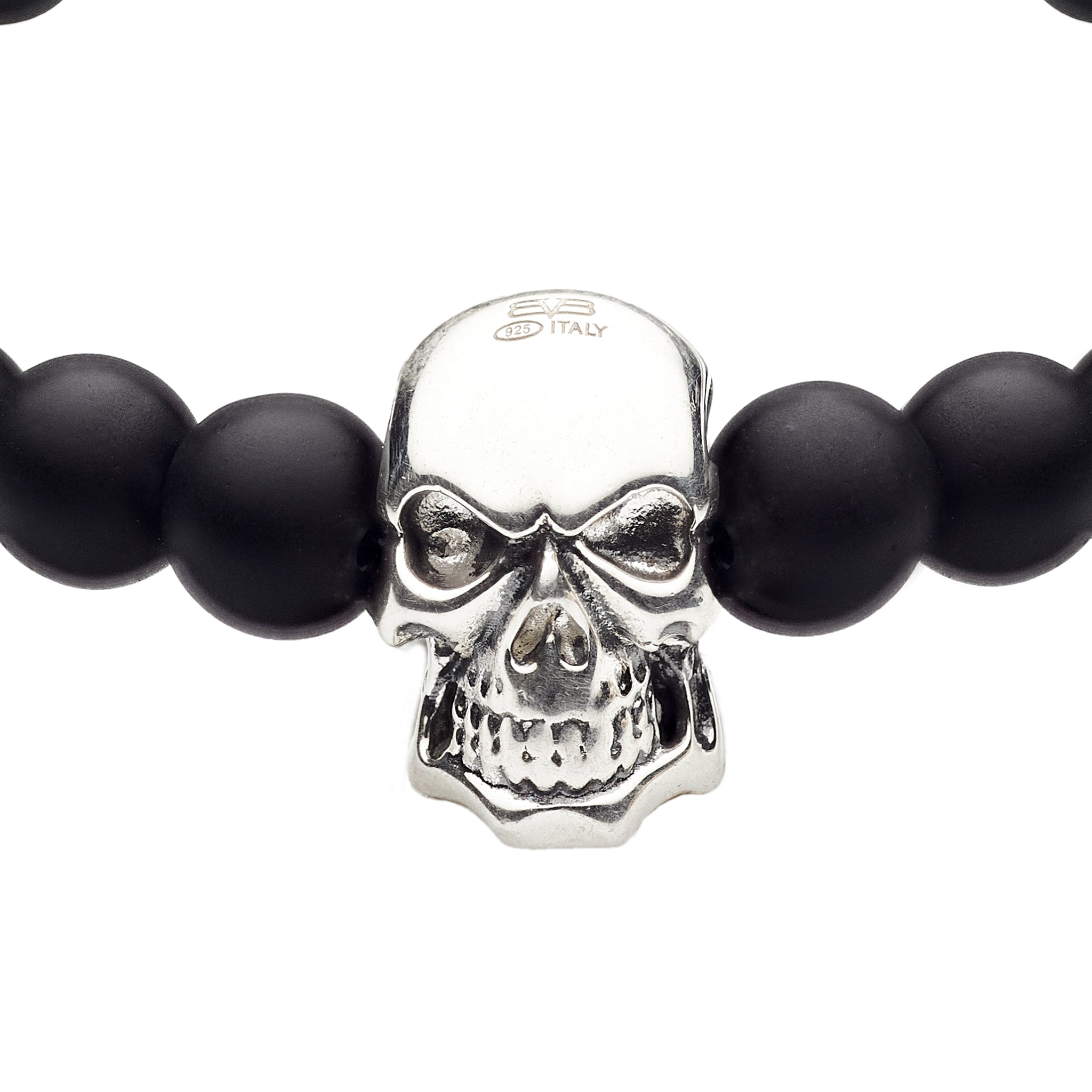BEADS NEGRO PLATA
