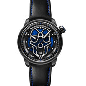 BB-01 AUTOMATIC SKULL BLUE