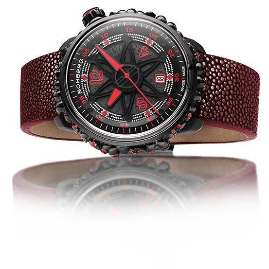 BB-01 AUTOMATIC CATACOMB RED - B O M B E R G