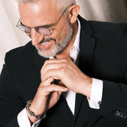 MANCUERNILLAS CALAVERAS PLATA