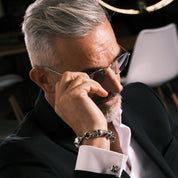 MANCUERNILLAS CALAVERAS PLATA