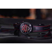 BB-01 AUTOMATIC SKULL RED - B O M B E R G