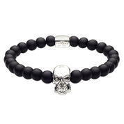 BEADS NEGRO PLATA