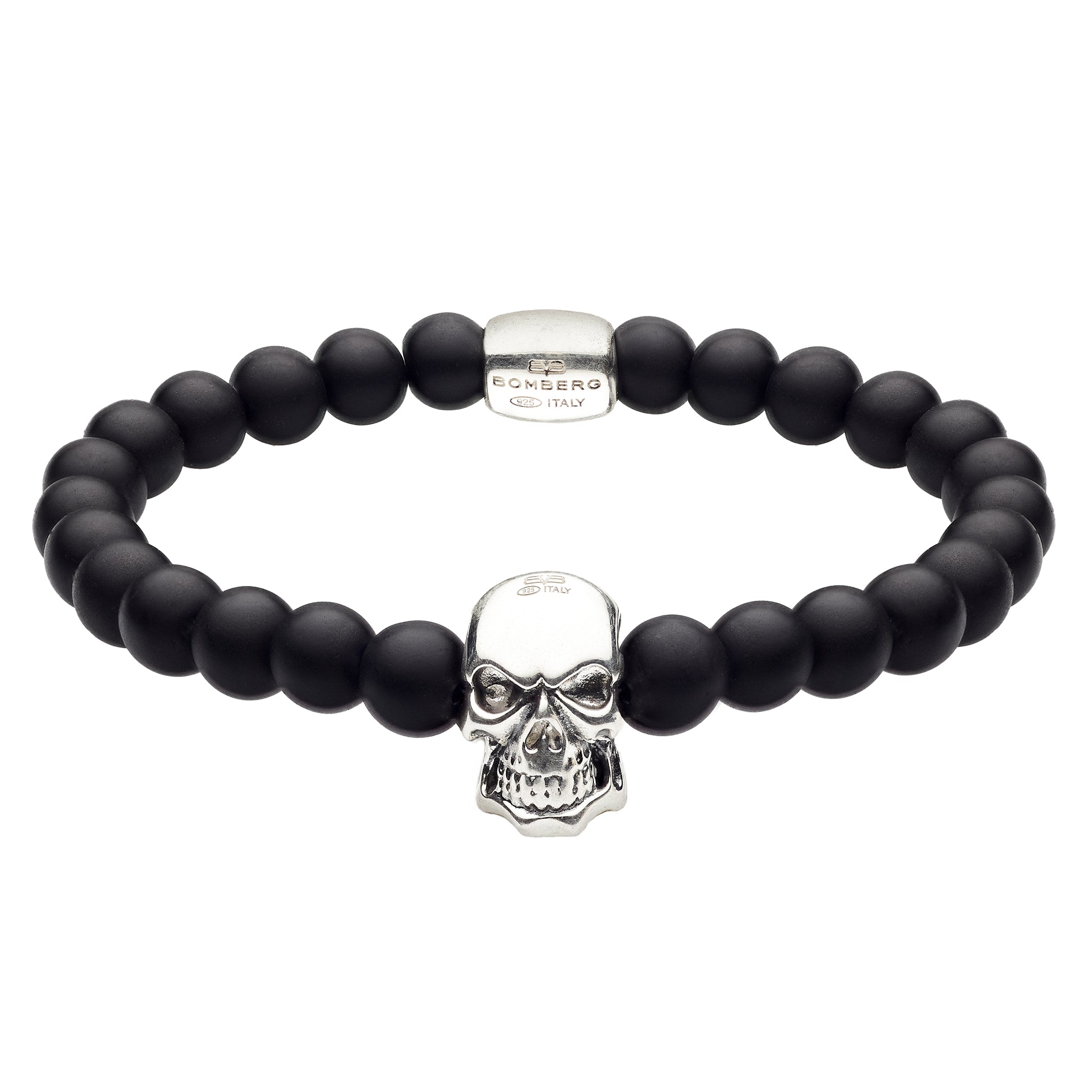BEADS NEGRO PLATA