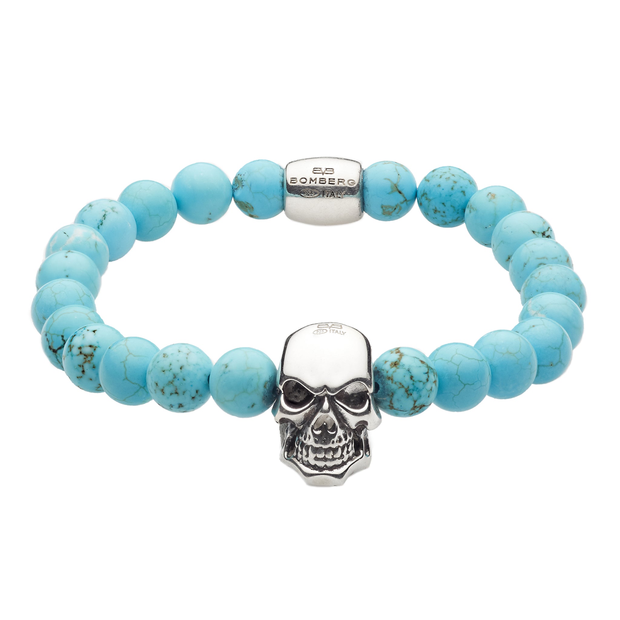 BEADS AZUL PLATA