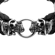 RIDER SKULL ACERO & CUERO