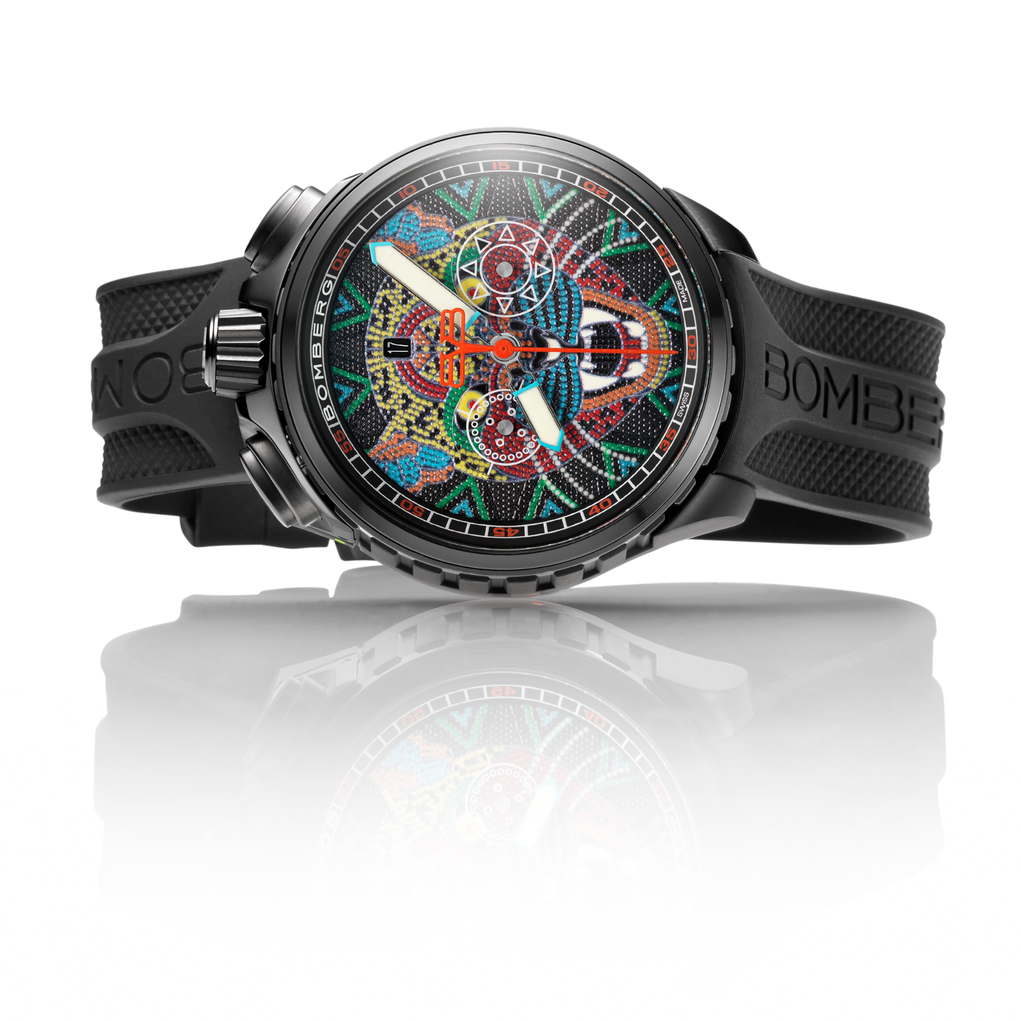 BOLT 68 HERITAGE JAGUAR HUICHOL BOMBERG BOMBERG MX